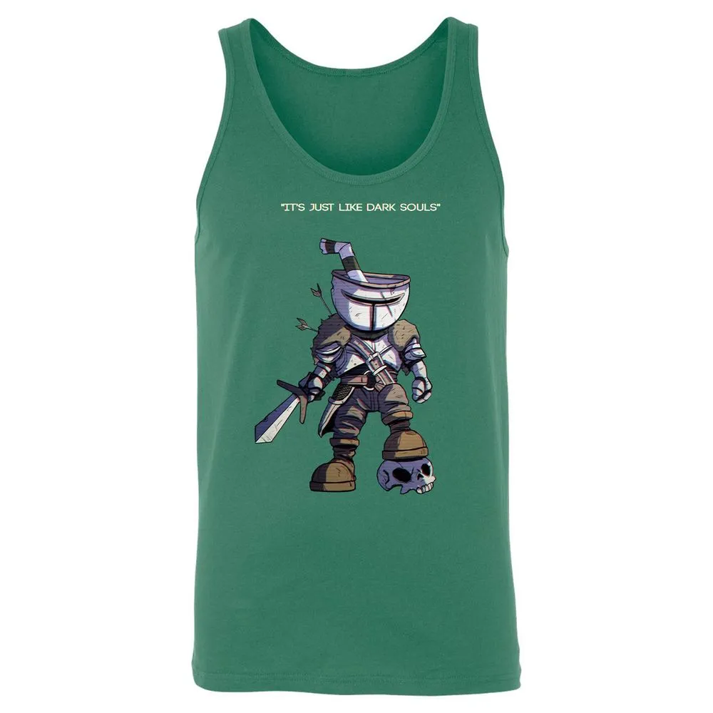 Unisex Jersey Tank - 4DRAGRXK - Kelly - 9