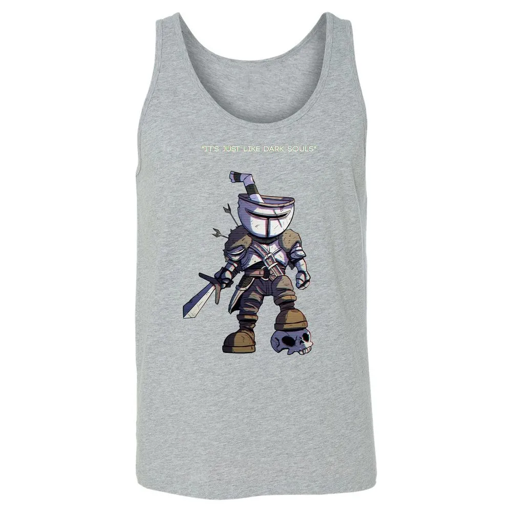 Unisex Jersey Tank - 4DRAGRXK - Athletic Heather - 4