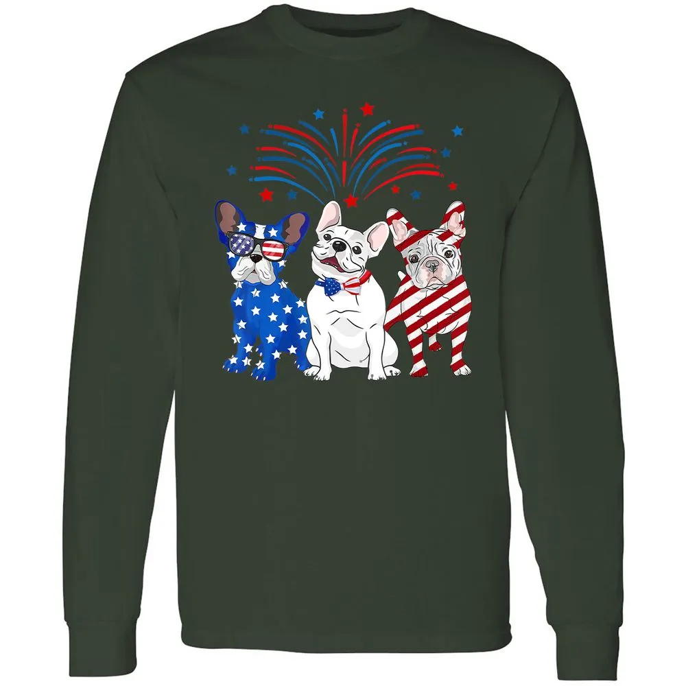 Long Sleeve T-Shirt - E1NH9ZYW - Forest Green - 4