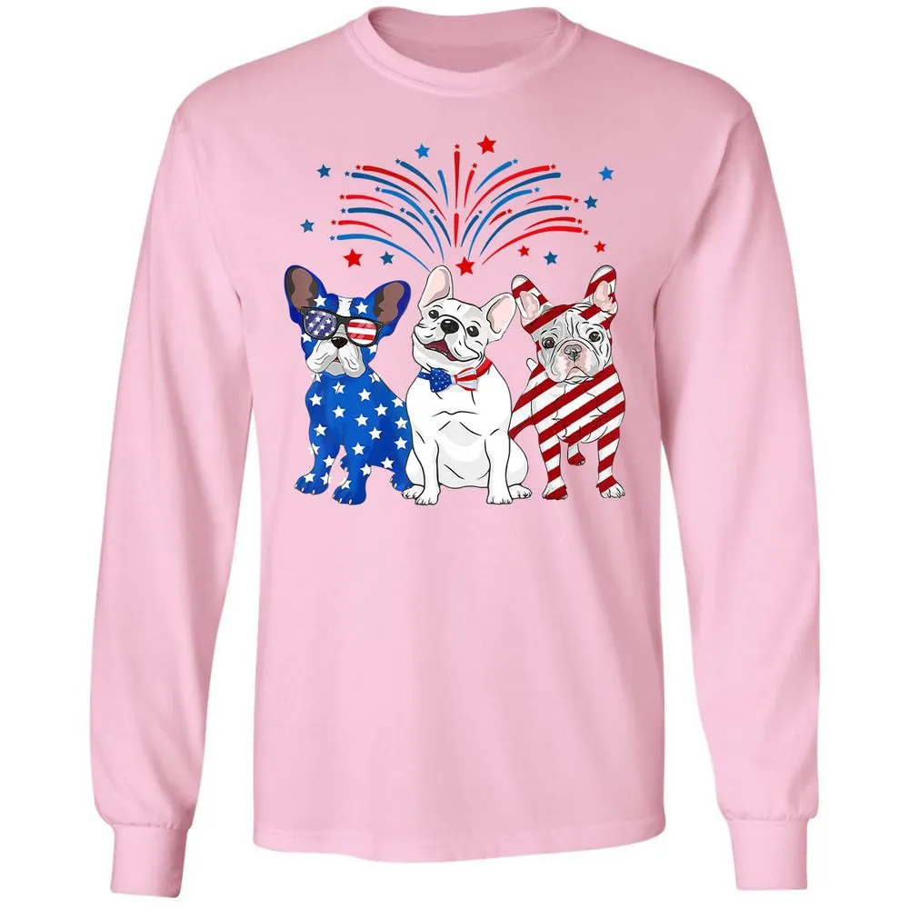 Long Sleeve T-Shirt - E1NH9ZYW - Light Pink - 3