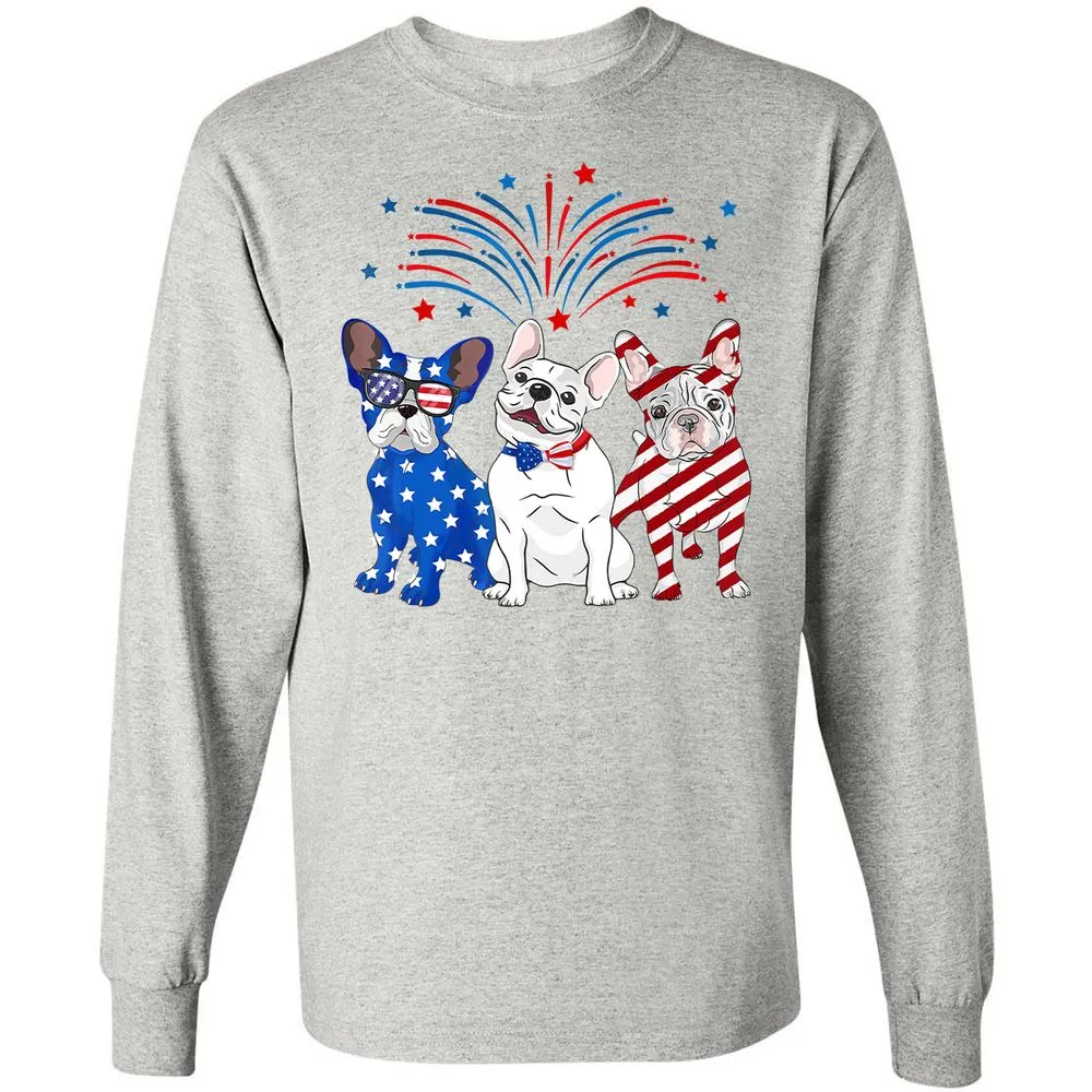 Long Sleeve T-Shirt - E1NH9ZYW - Ash - 7