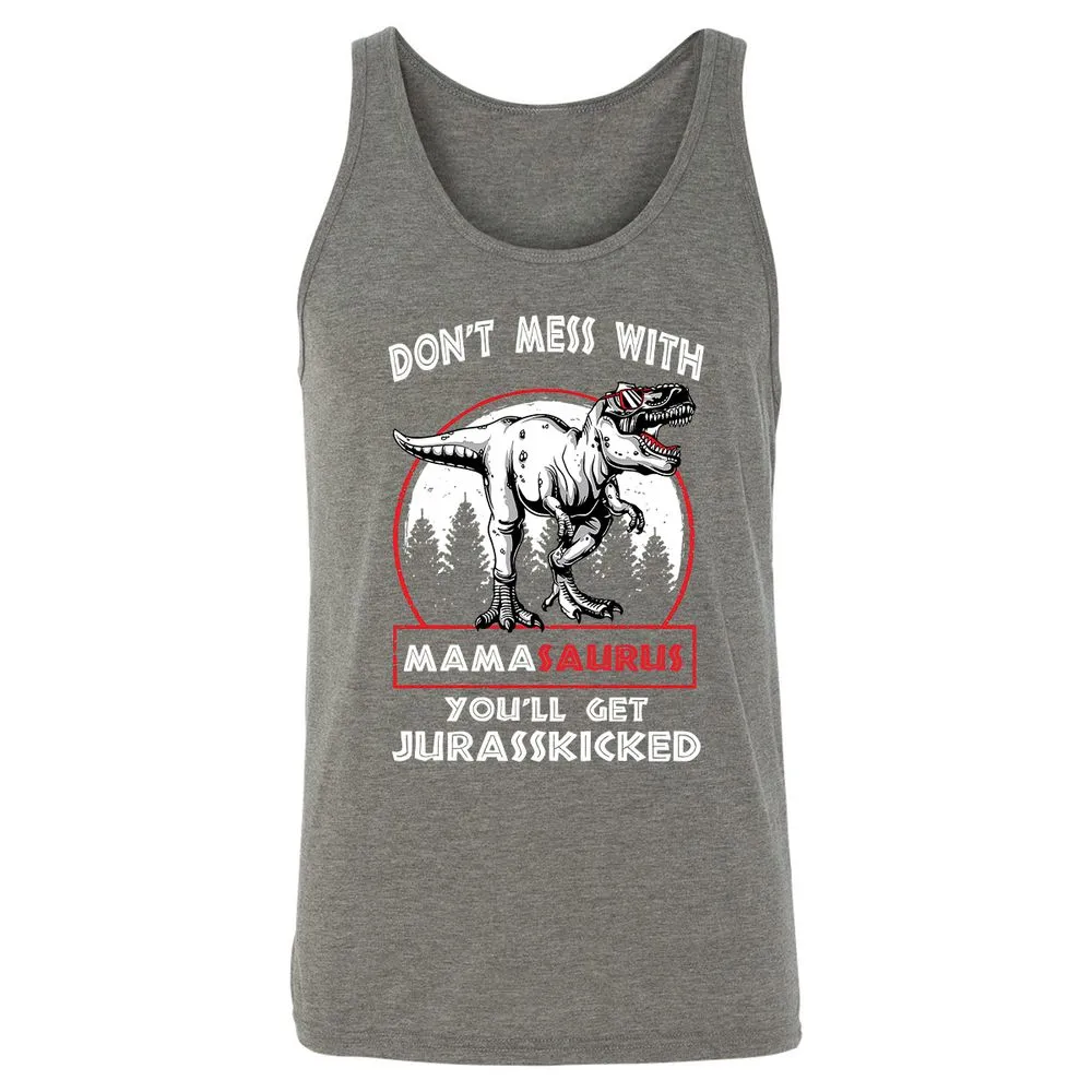 Unisex Jersey Tank - X1RV3E3N - Grey Triblend - 8