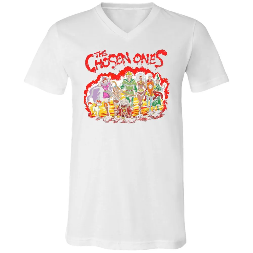 Unisex V-Neck T-Shirt - 2YPKRGYV - White - 5