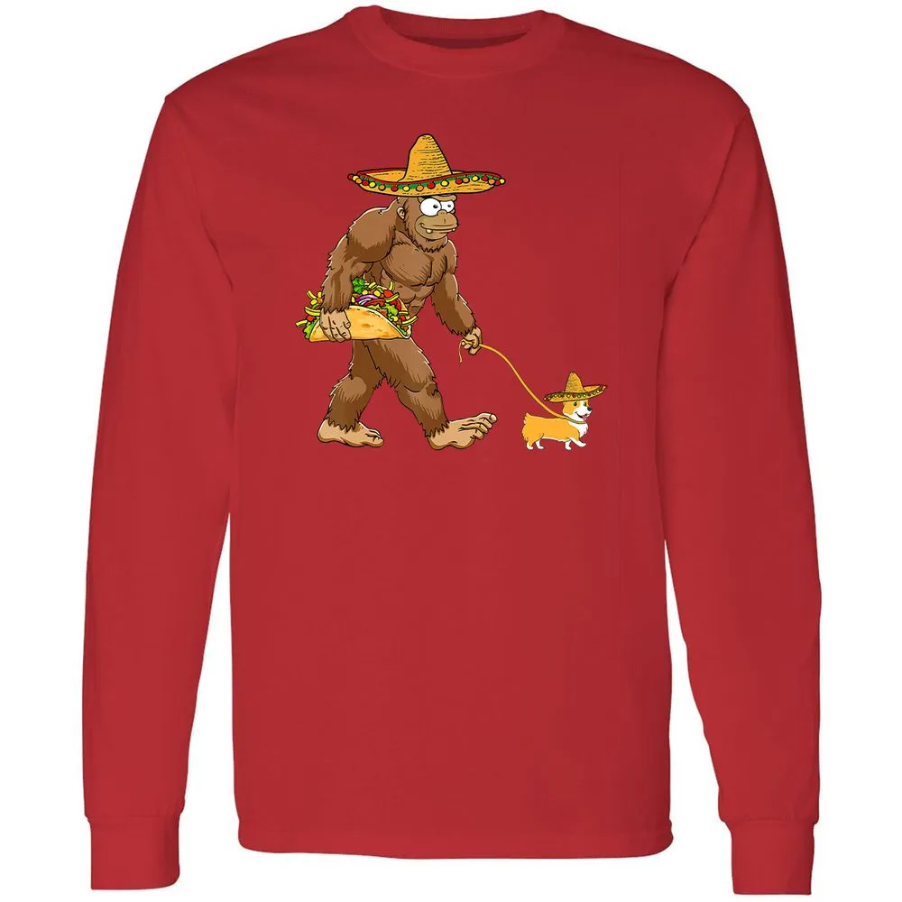 Long Sleeve T-Shirt - 978C7HHT - Red - 14