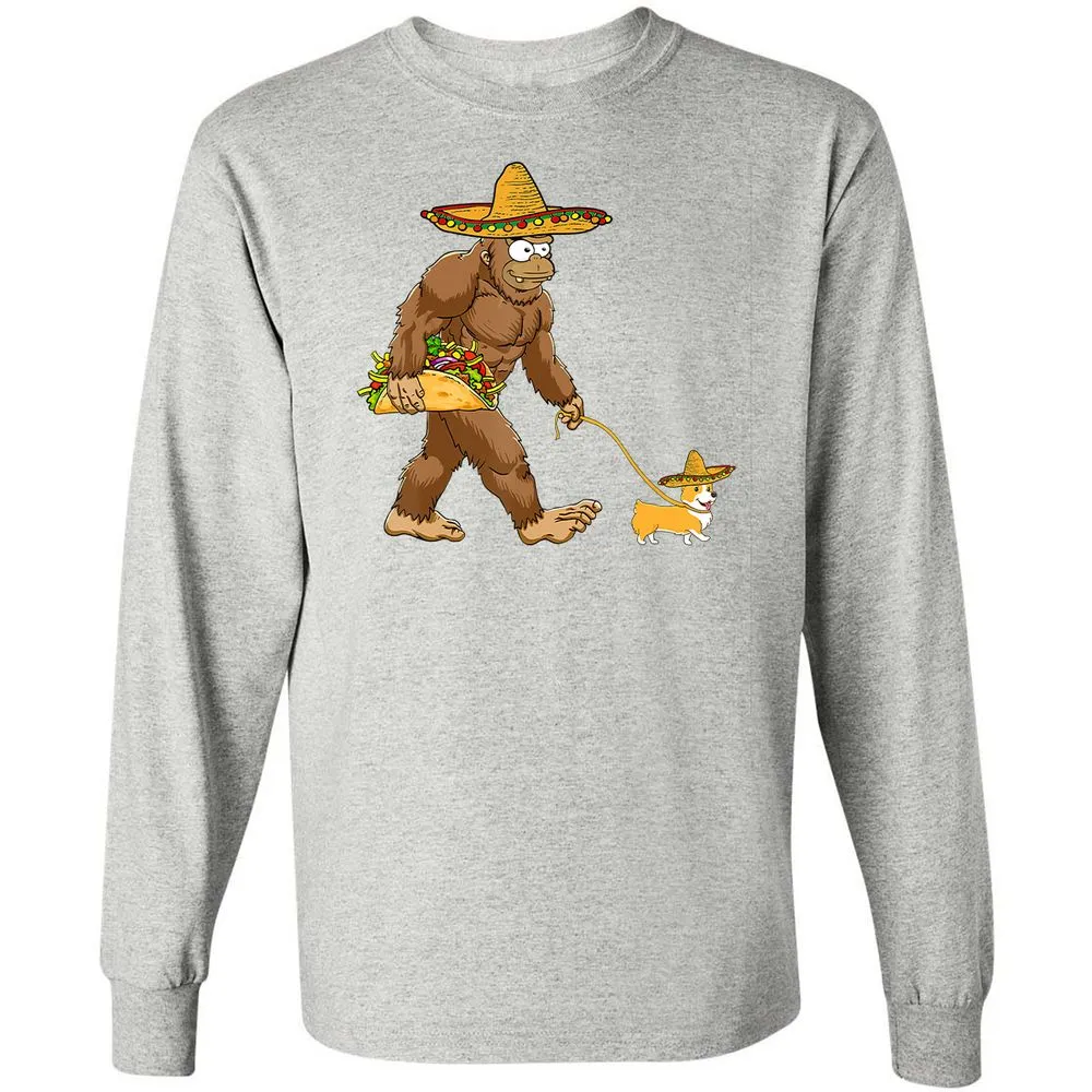 Long Sleeve T-Shirt - 978C7HHT - Ash - 7