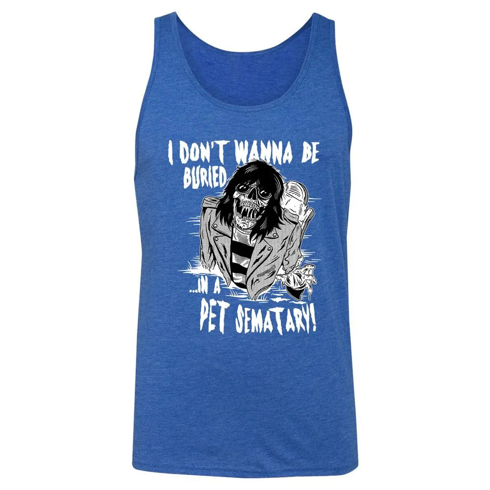 Unisex Jersey Tank - RDJBSCDB - True Royal Triblend - 12