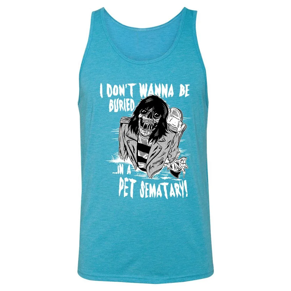 Unisex Jersey Tank - RDJBSCDB - Aqua Triblend - 3