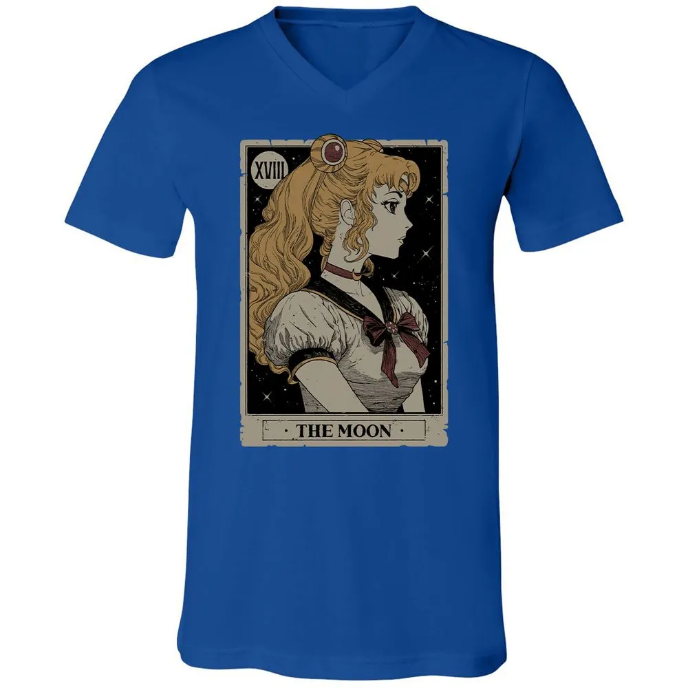 Unisex V-Neck T-Shirt - RWYRYN3G - True Royal - 4