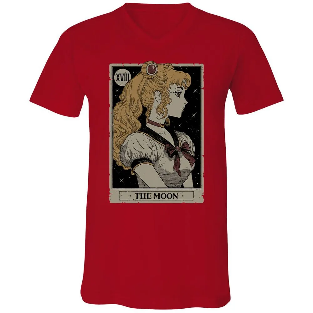 Unisex V-Neck T-Shirt - RWYRYN3G - Red - 3