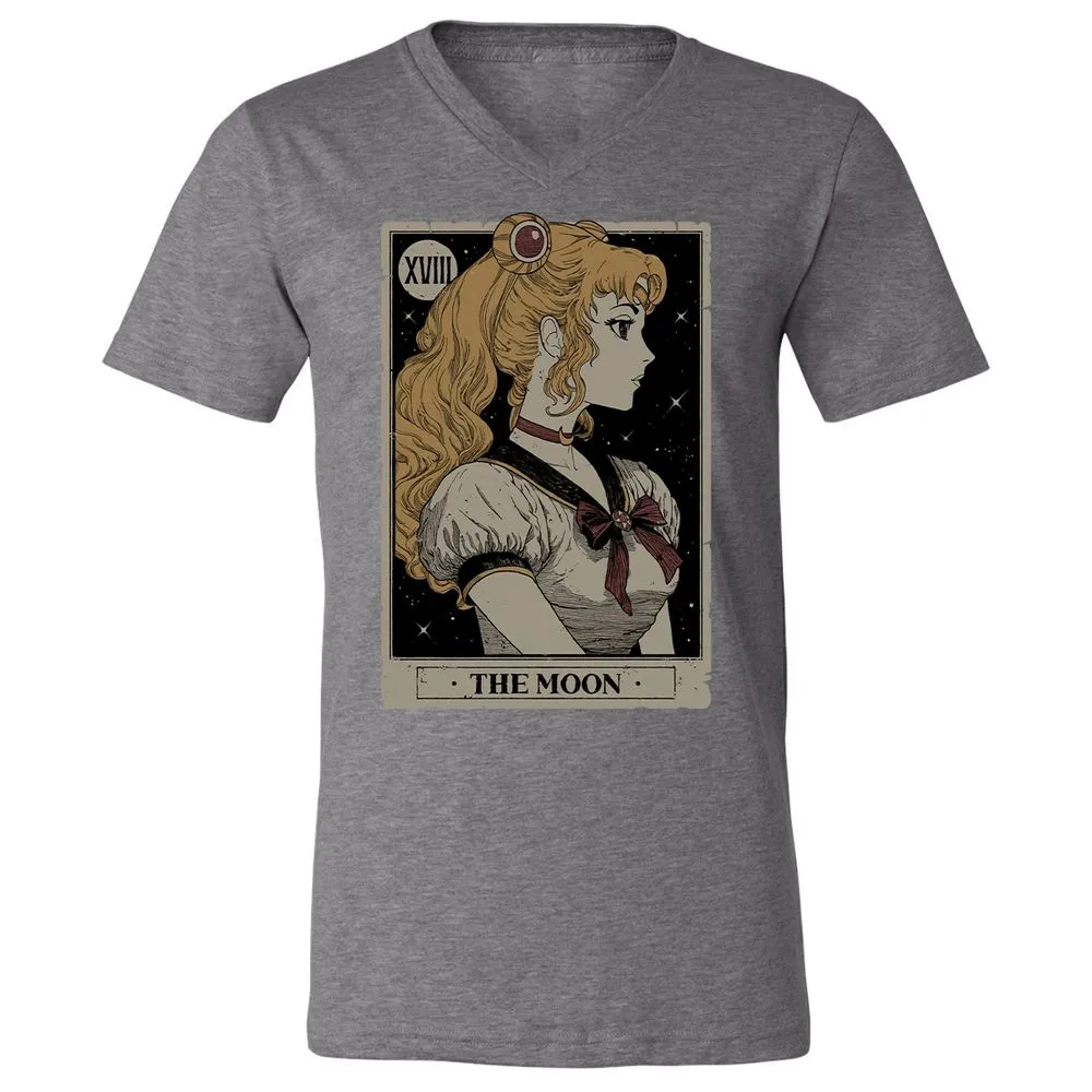 Unisex V-Neck T-Shirt - RWYRYN3G - Deep Heather - 13
