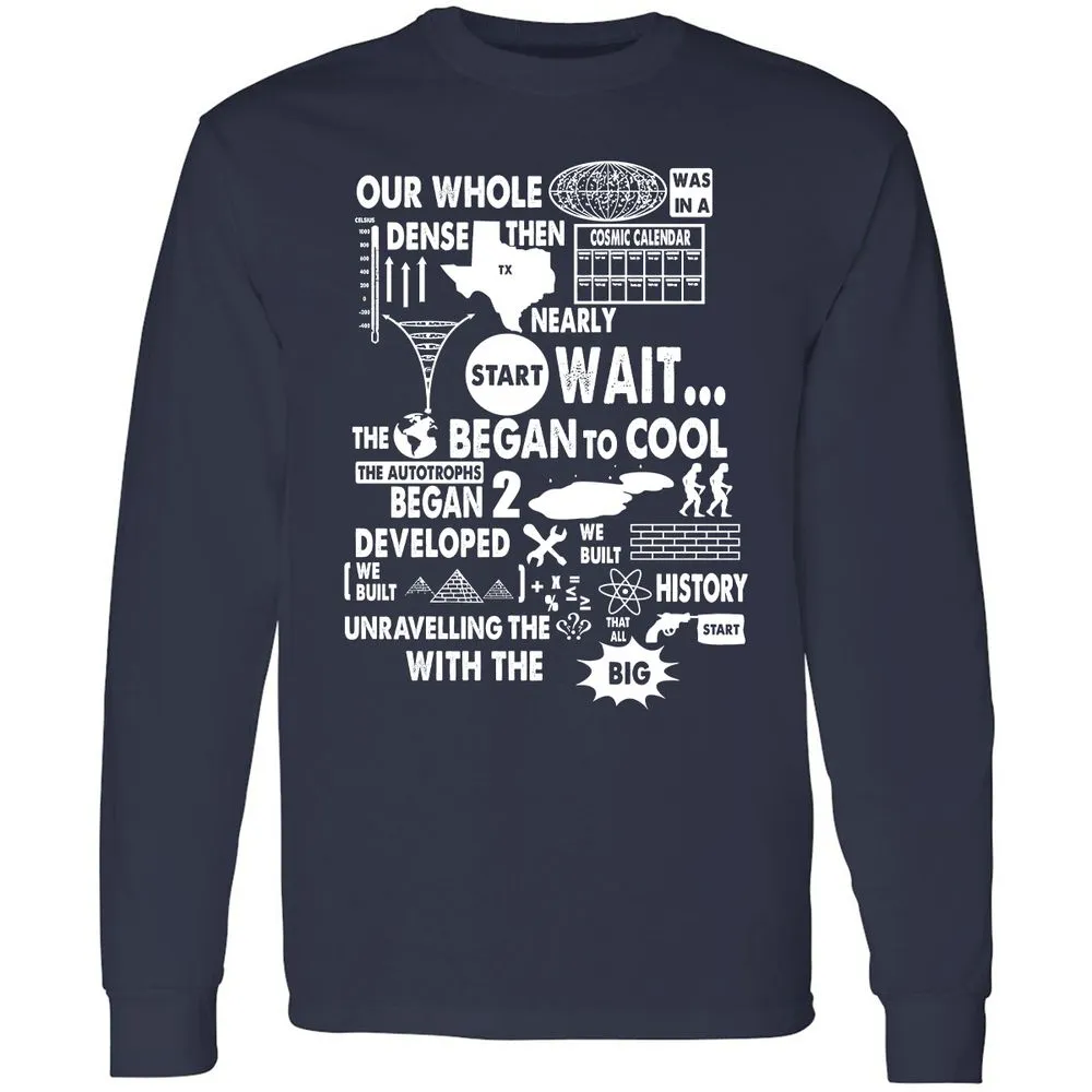 Long Sleeve T-Shirt - 26KAP983 - Navy - 2