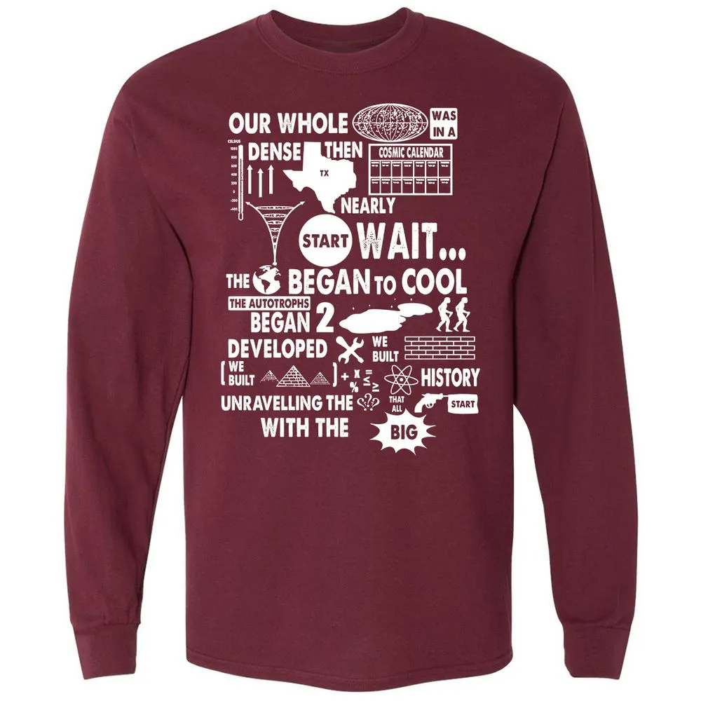 Long Sleeve T-Shirt - 26KAP983 - Maroon - 11