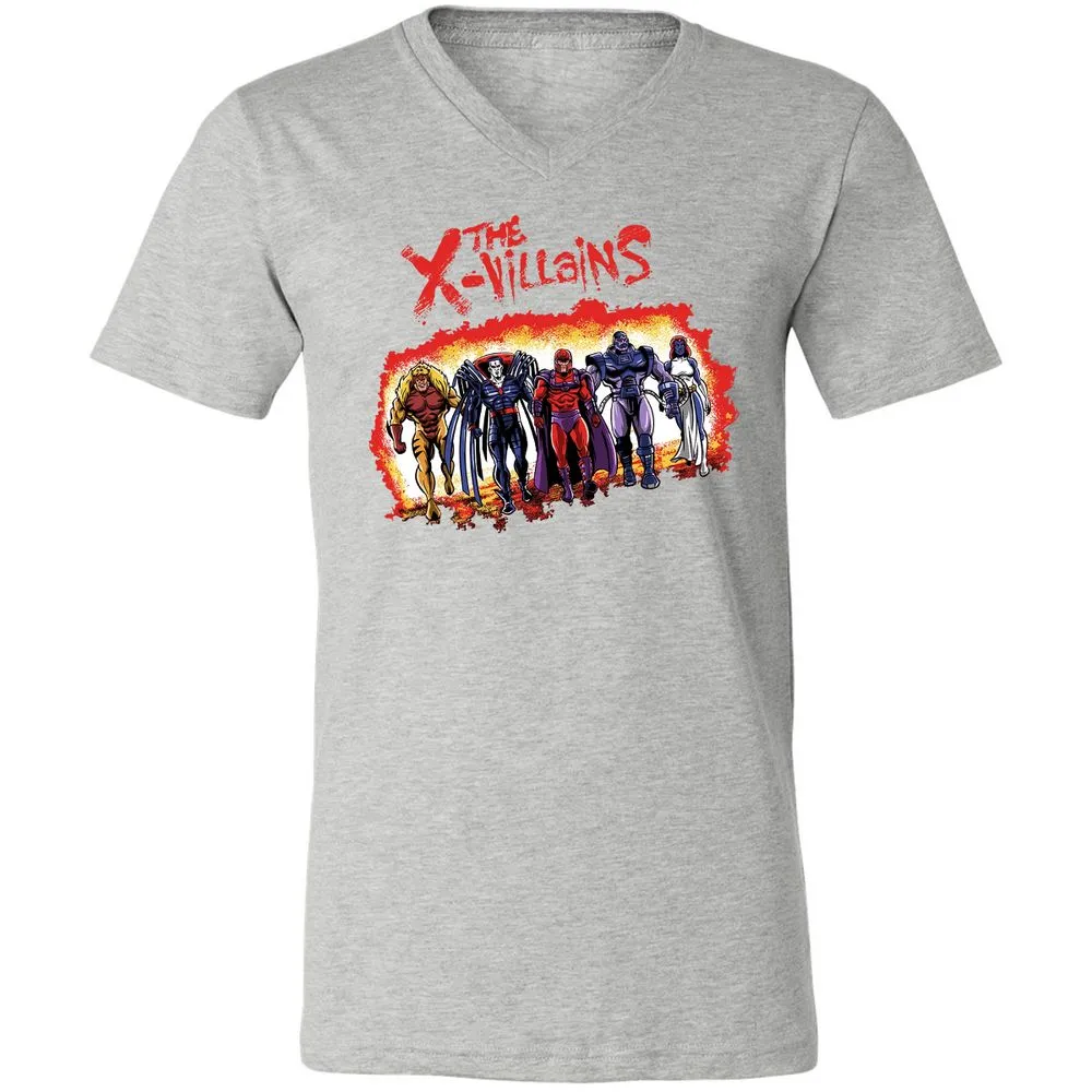 Unisex V-Neck T-Shirt - ZK1XLCWV - Athletic Heather - 7