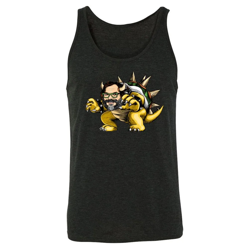Unisex Jersey Tank - WNWWDP83 - Charcoal Black Triblend - 5