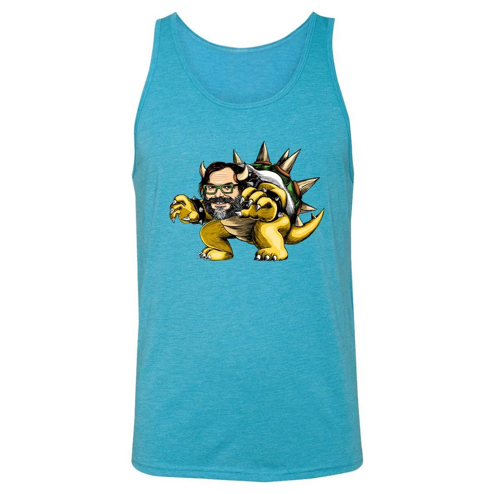 Unisex Jersey Tank - WNWWDP83 - Aqua Triblend - 3