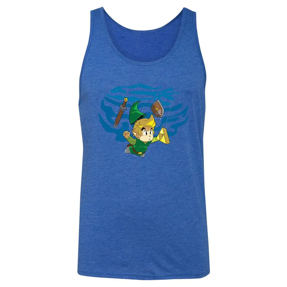 Unisex Jersey Tank - 64ZM82BU - True Royal Triblend - 12