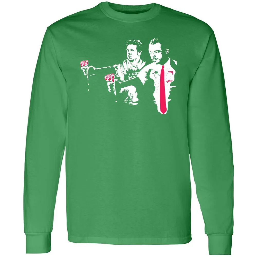 Long Sleeve T-Shirt - KSS7Y5CZ - Irish Green - 10
