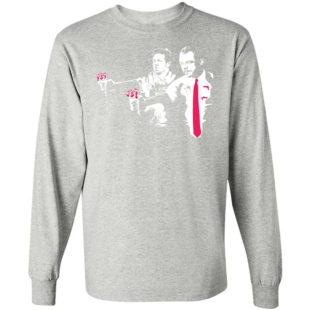 Long Sleeve T-Shirt - KSS7Y5CZ - Ash - 7