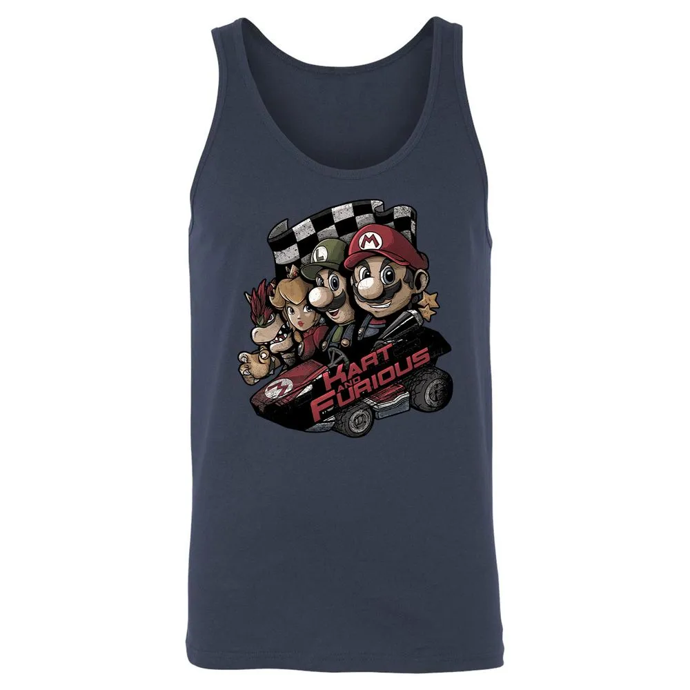 Unisex Jersey Tank - C4R9AFZ1 - Navy - 2
