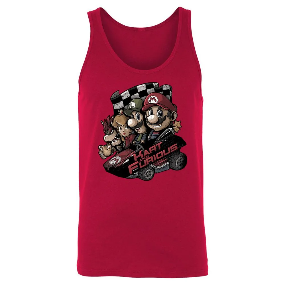 Unisex Jersey Tank - C4R9AFZ1 - Red - 11