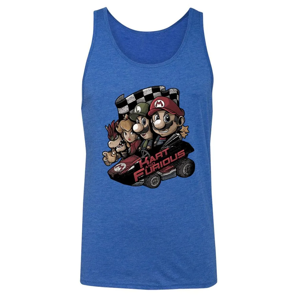 Unisex Jersey Tank - C4R9AFZ1 - True Royal Triblend - 12
