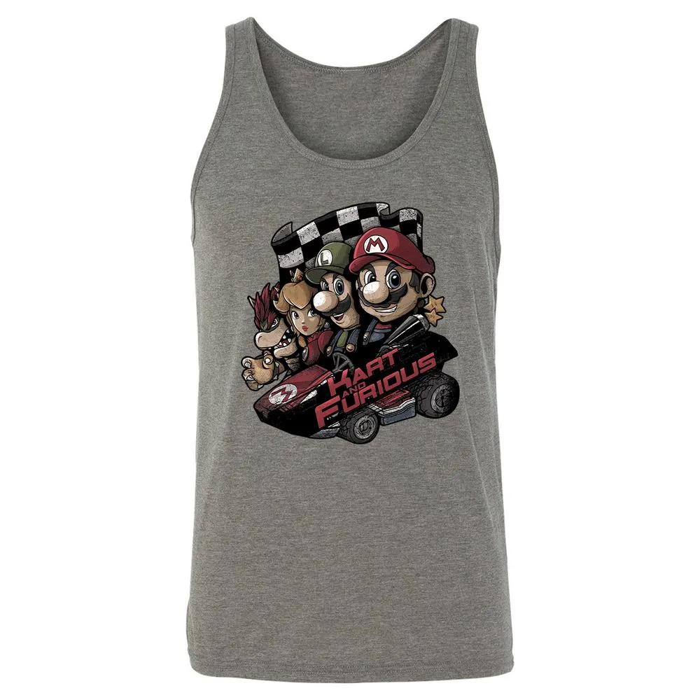 Unisex Jersey Tank - C4R9AFZ1 - Grey Triblend - 8