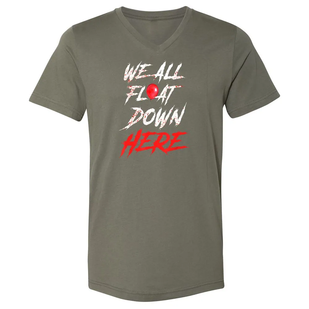 Unisex V-Neck T-Shirt - M4JK839S - Military Green - 10