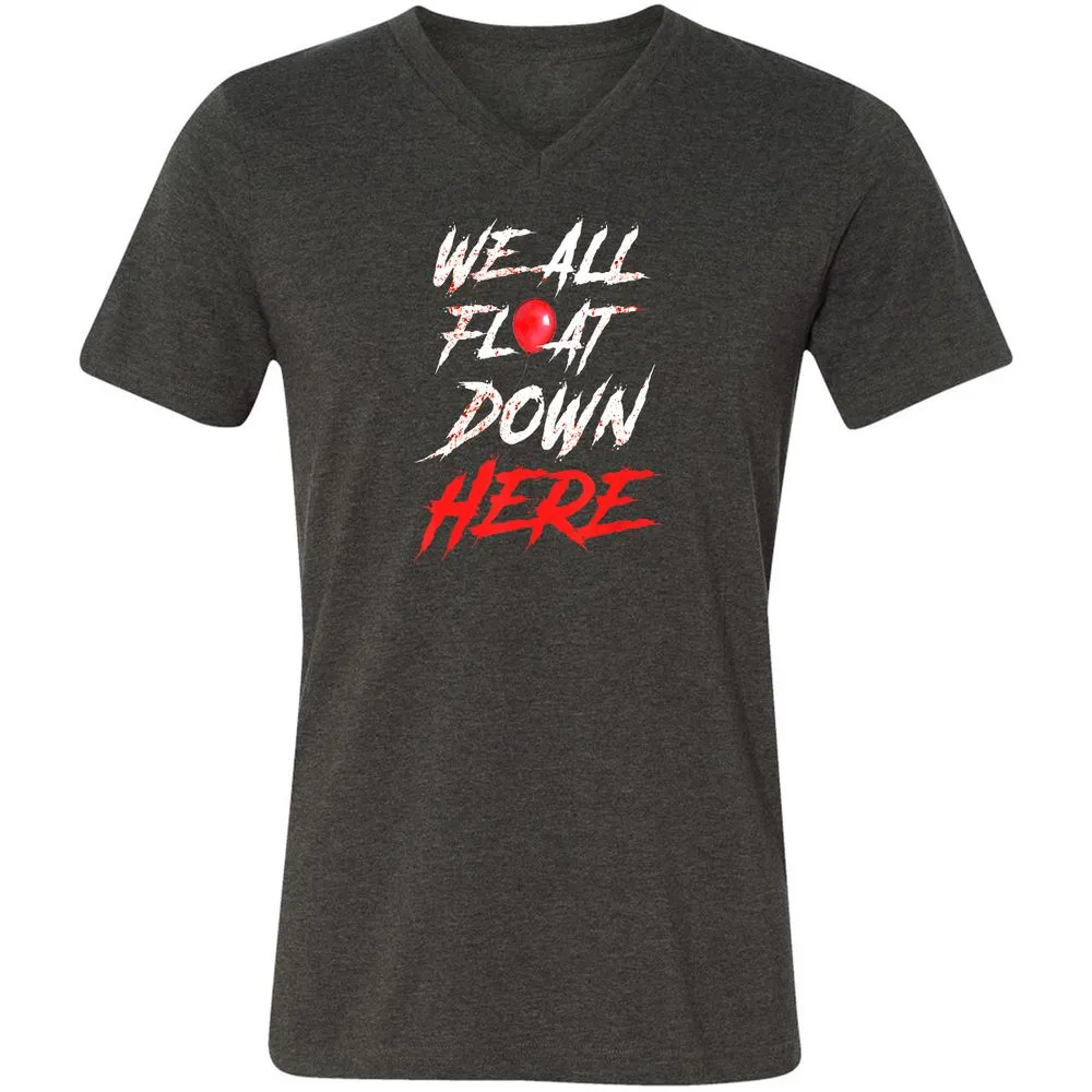 Unisex V-Neck T-Shirt - M4JK839S - Dark Grey Heather - 8