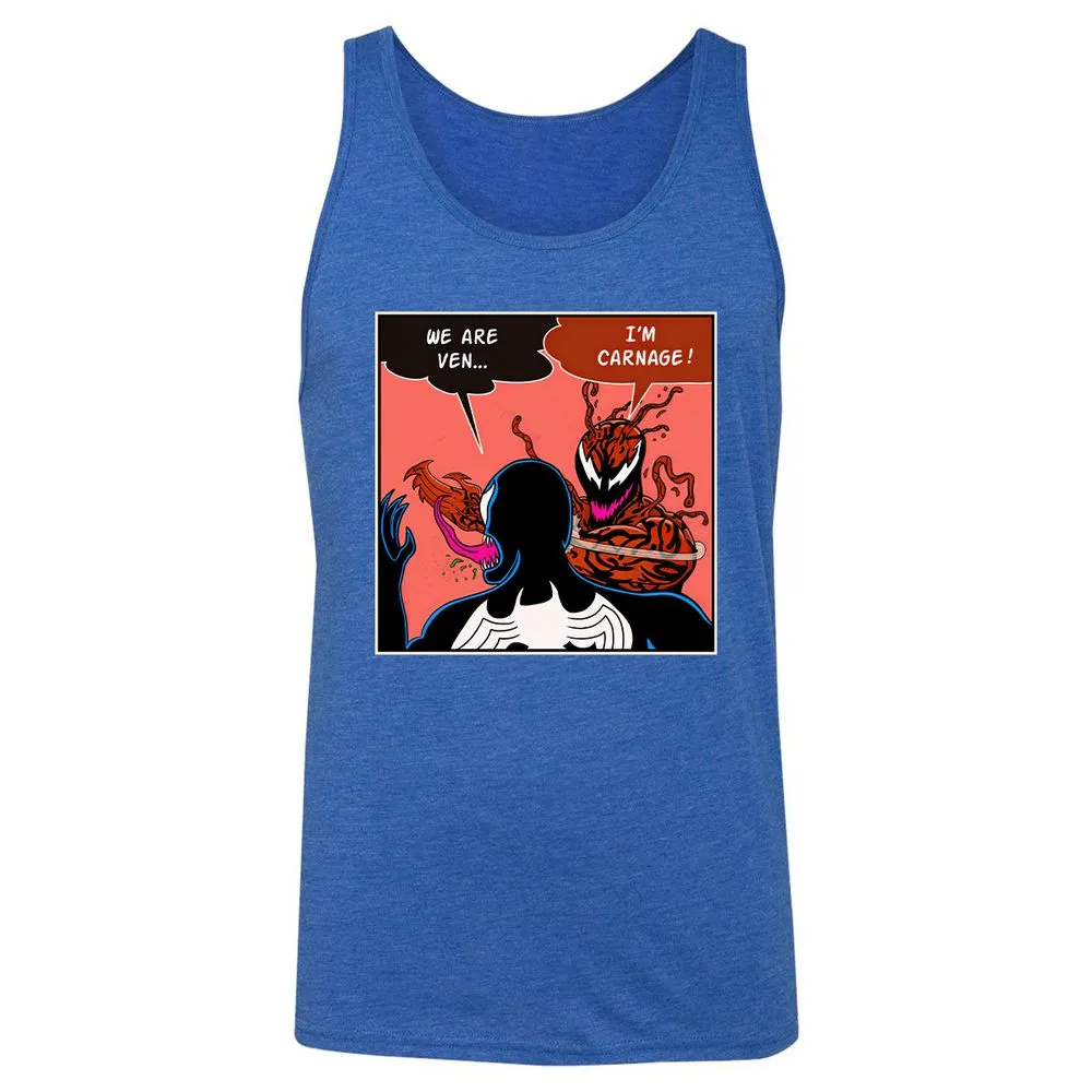Unisex Jersey Tank - UEGLUTA7 - True Royal Triblend - 12