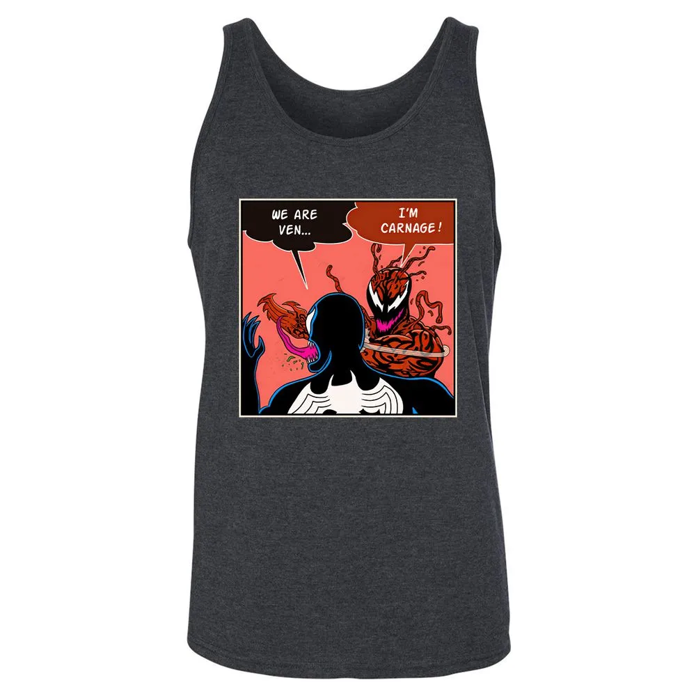 Unisex Jersey Tank - UEGLUTA7 - Dark Grey Heather - 6