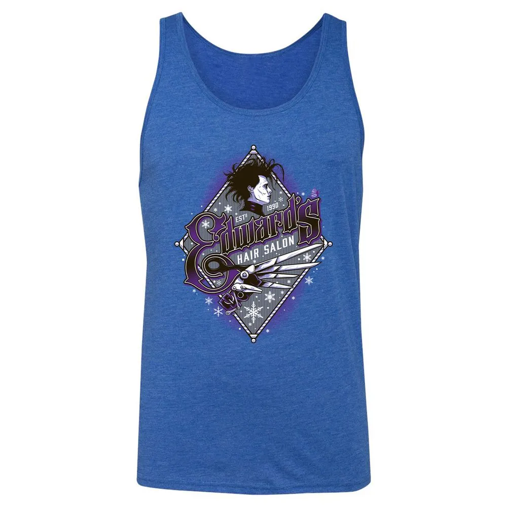Unisex Jersey Tank - 8UK782VF - True Royal Triblend - 12