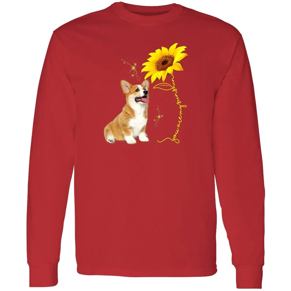 Long Sleeve T-Shirt - EHVP3ELS - Red - 14
