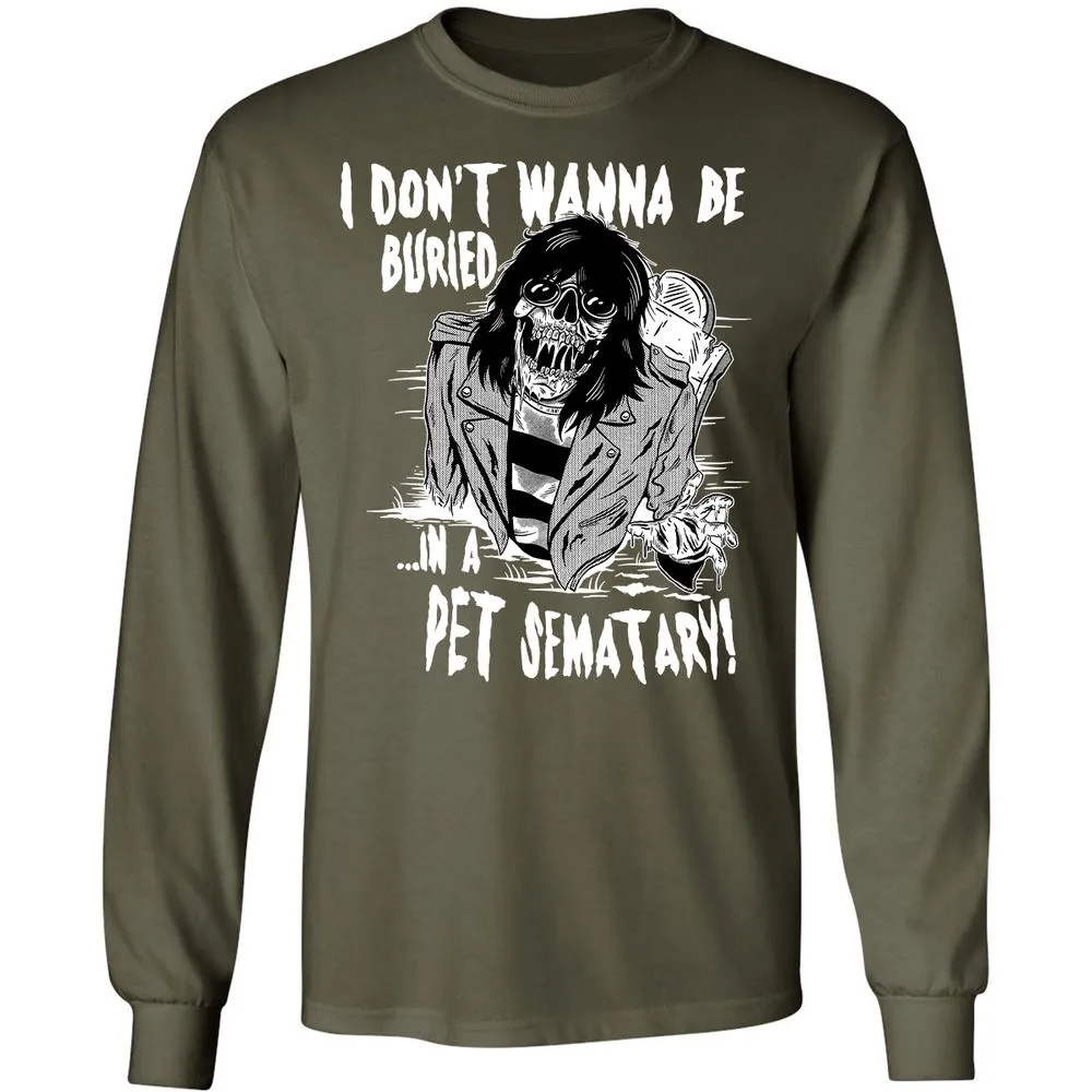 Long Sleeve T-Shirt - XJ6X8D3Z - Military Green - 16