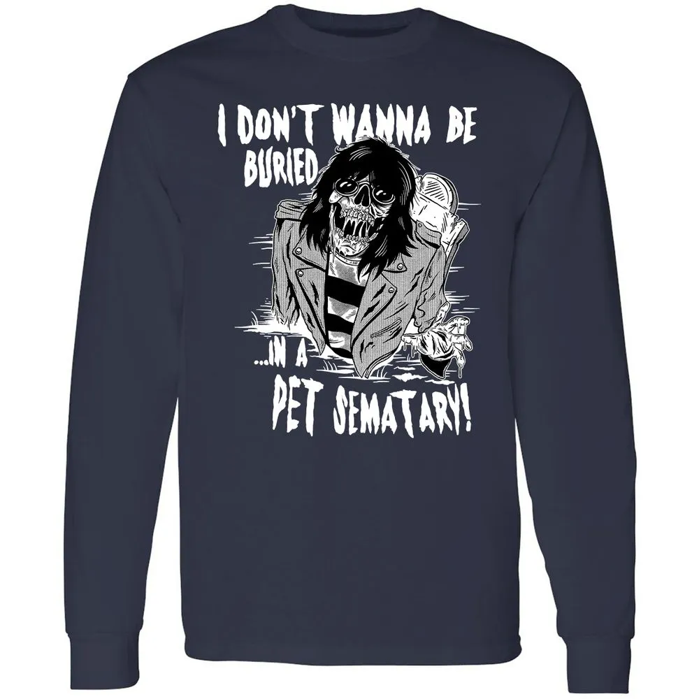 Long Sleeve T-Shirt - XJ6X8D3Z - Navy - 2