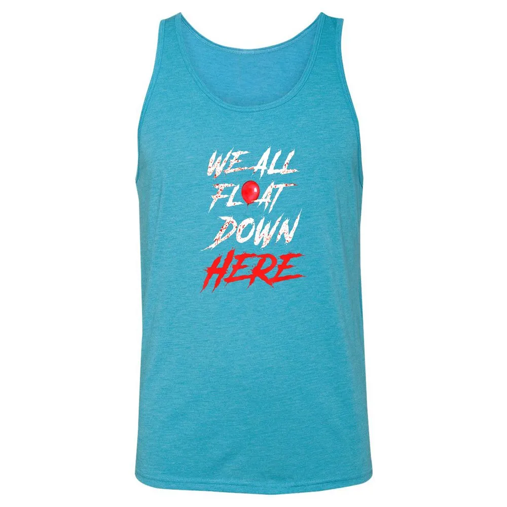 Unisex Jersey Tank - 16SFKEXE - Aqua Triblend - 3