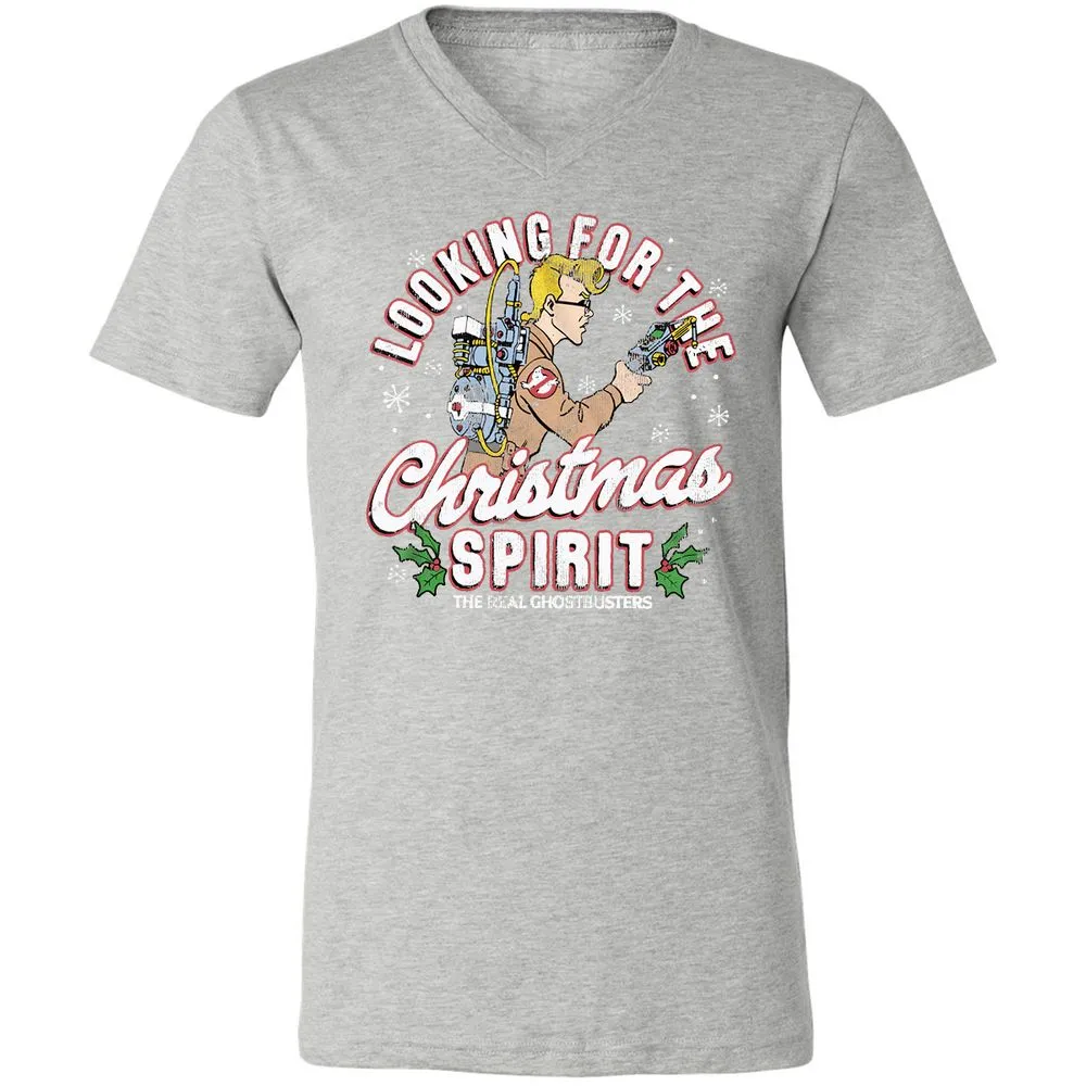 Unisex V-Neck T-Shirt - NBBQM2MS - Athletic Heather - 7