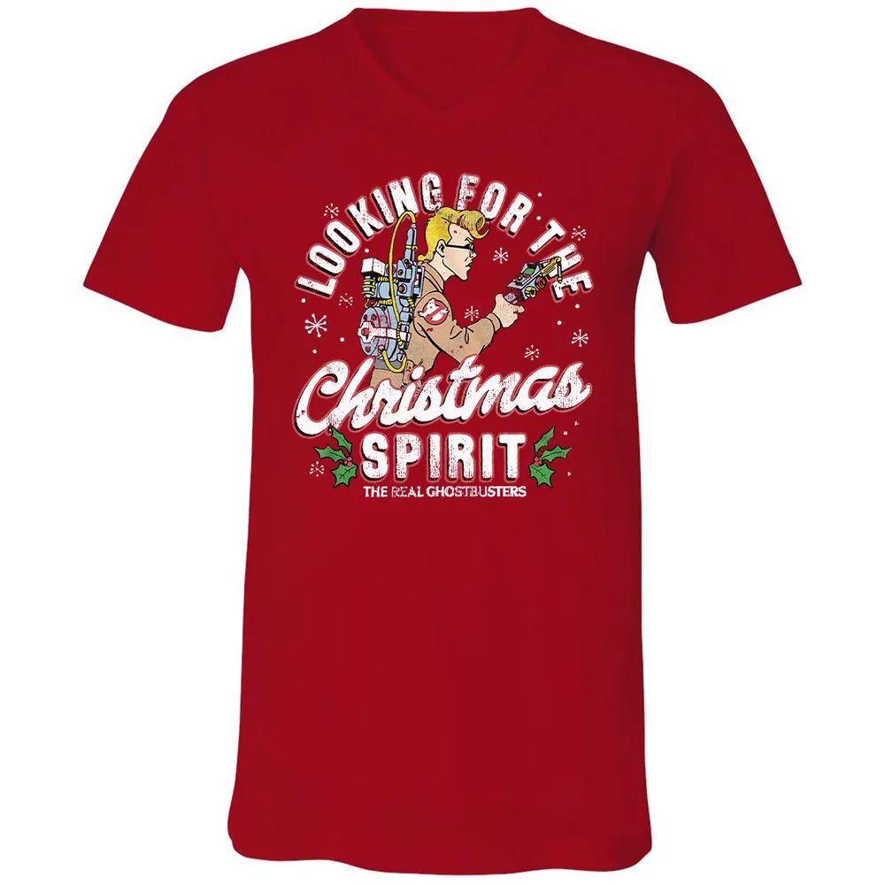 Unisex V-Neck T-Shirt - NBBQM2MS - Red - 3