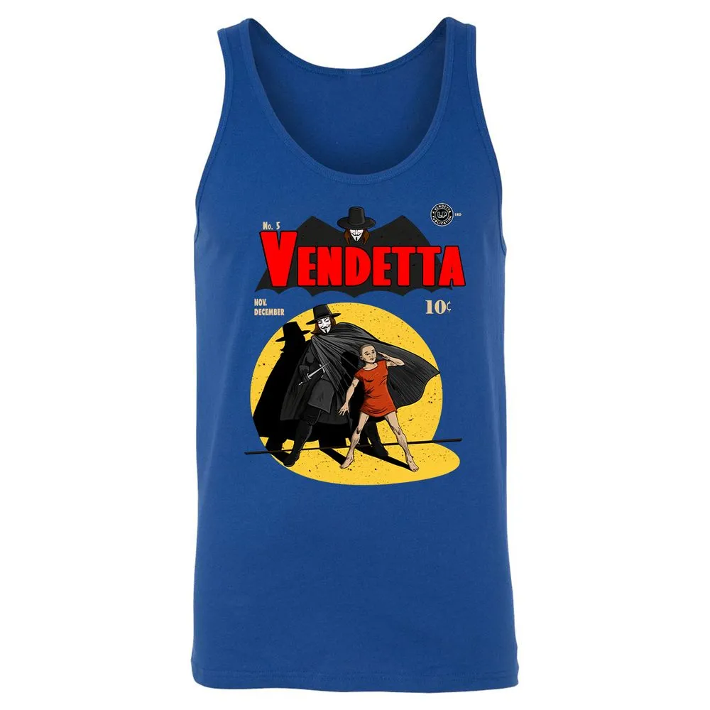 Unisex Jersey Tank - NAVY3HED - True Royal - 13