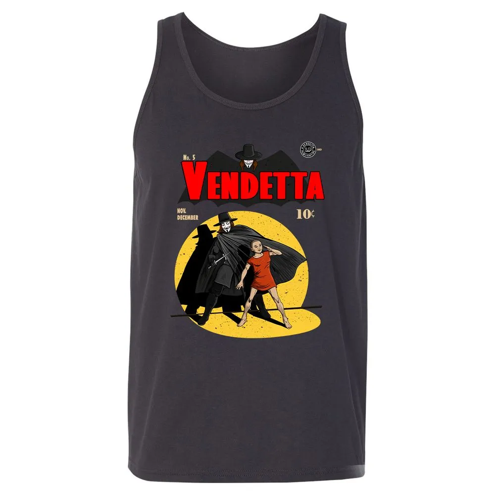 Unisex Jersey Tank - NAVY3HED - Dark Grey - 7