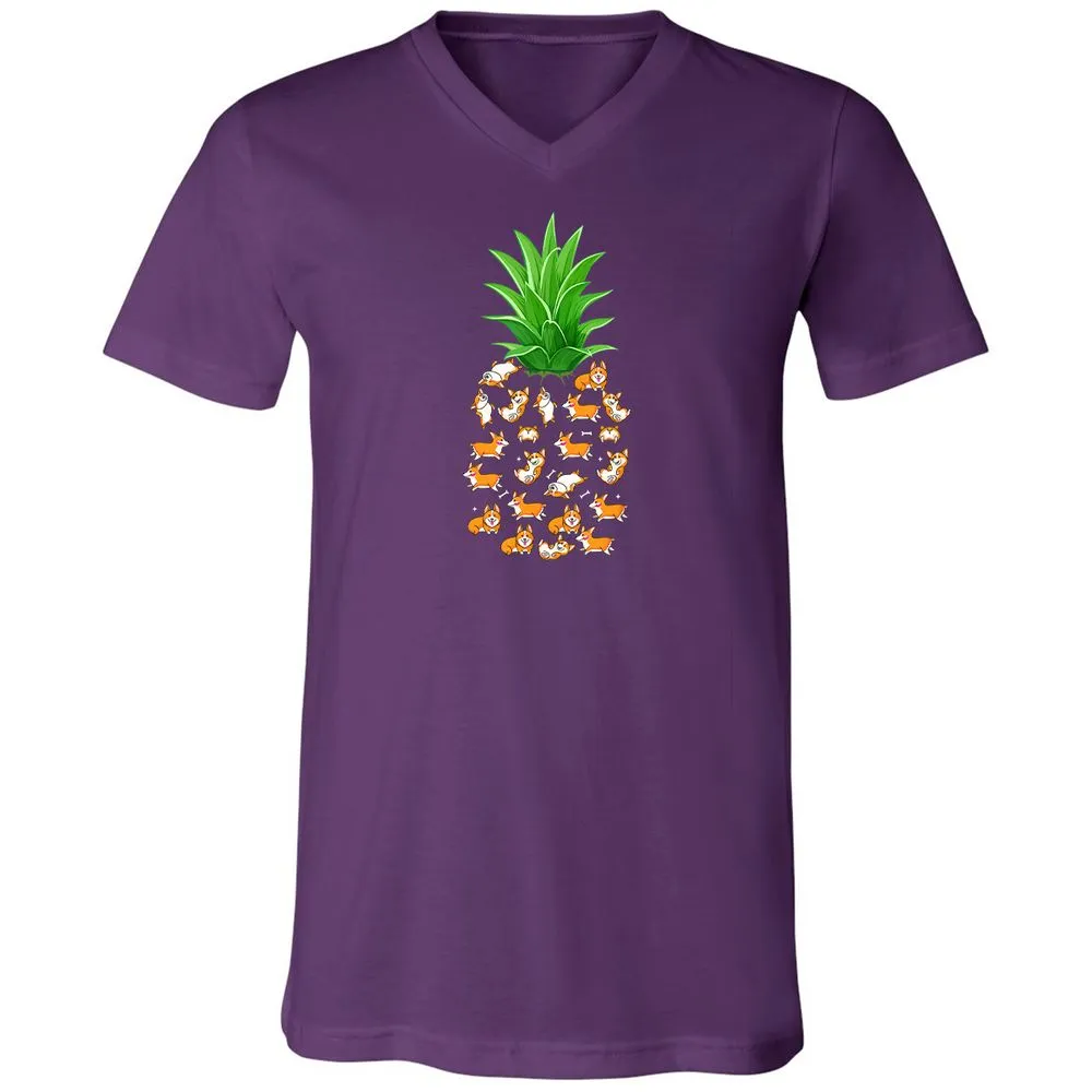 Unisex V-Neck T-Shirt - BYURW39F - Team Purple - 9