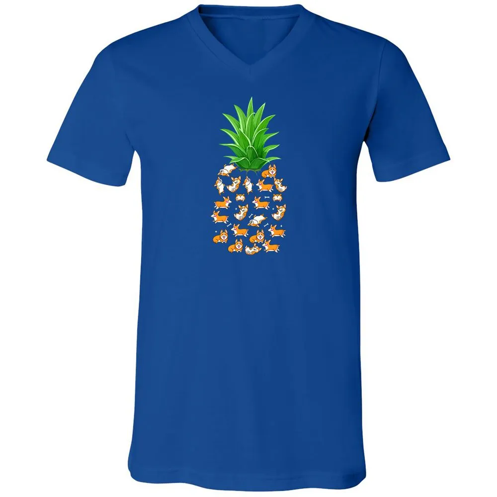 Unisex V-Neck T-Shirt - BYURW39F - True Royal - 4
