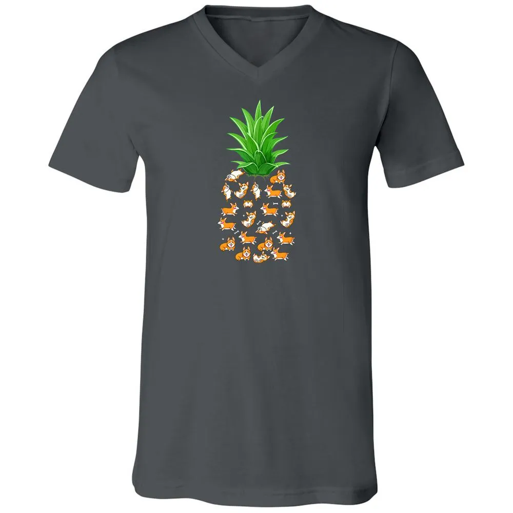Unisex V-Neck T-Shirt - BYURW39F - Asphalt - 12