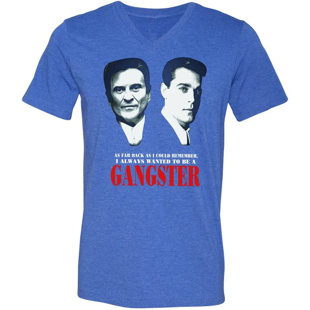 Unisex V-Neck T-Shirt - NXAVA7EM - Heather True Royal - 14