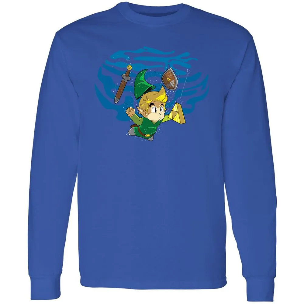 Long Sleeve T-Shirt - D3DEZA33 - Royal - 8