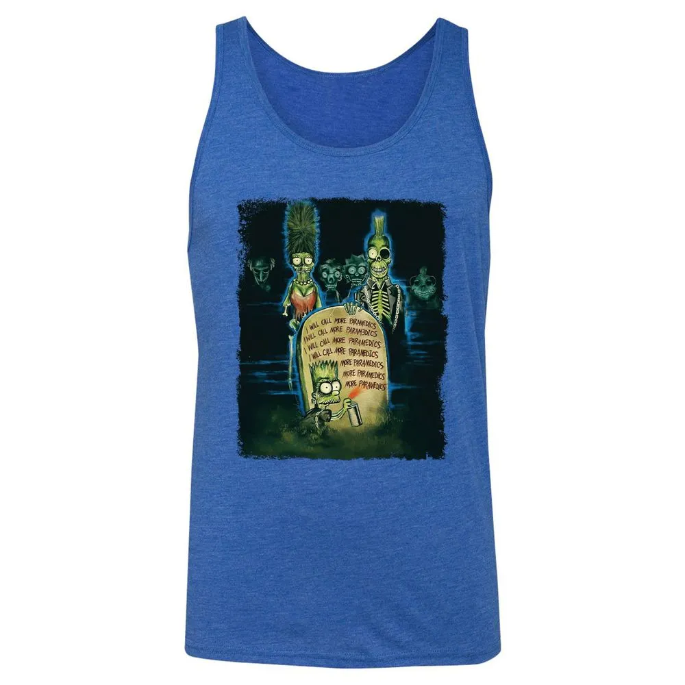 Unisex Jersey Tank - 4VD4MBH1 - True Royal Triblend - 12