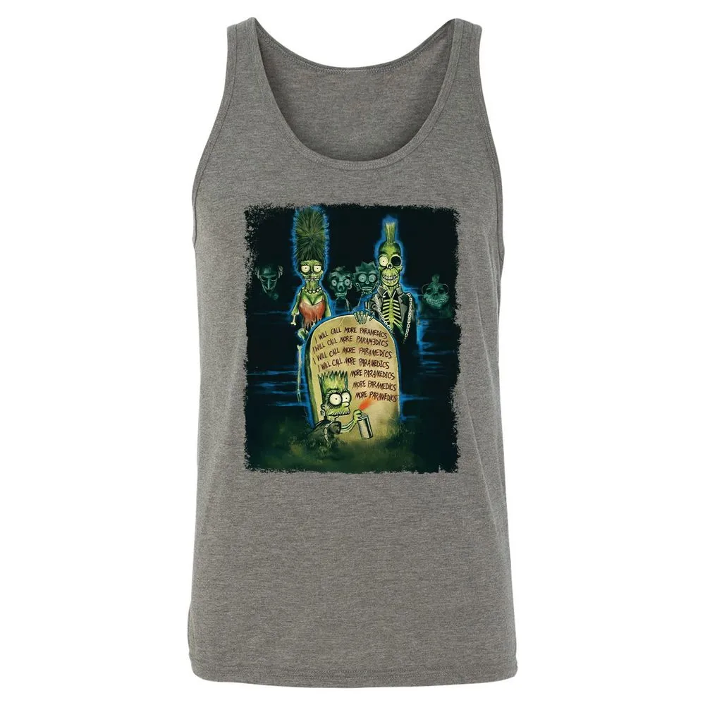 Unisex Jersey Tank - 4VD4MBH1 - Grey Triblend - 8