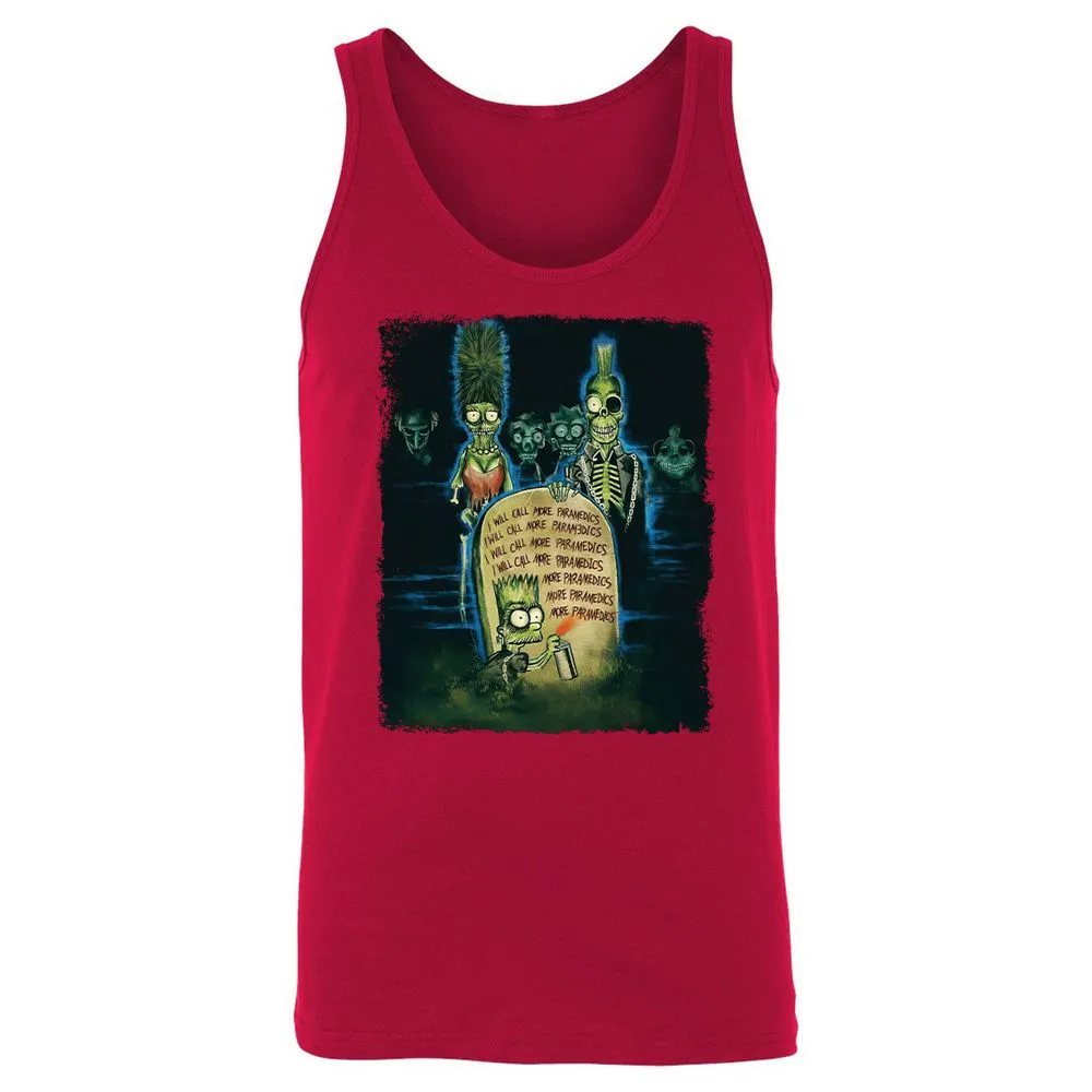 Unisex Jersey Tank - 4VD4MBH1 - Red - 11