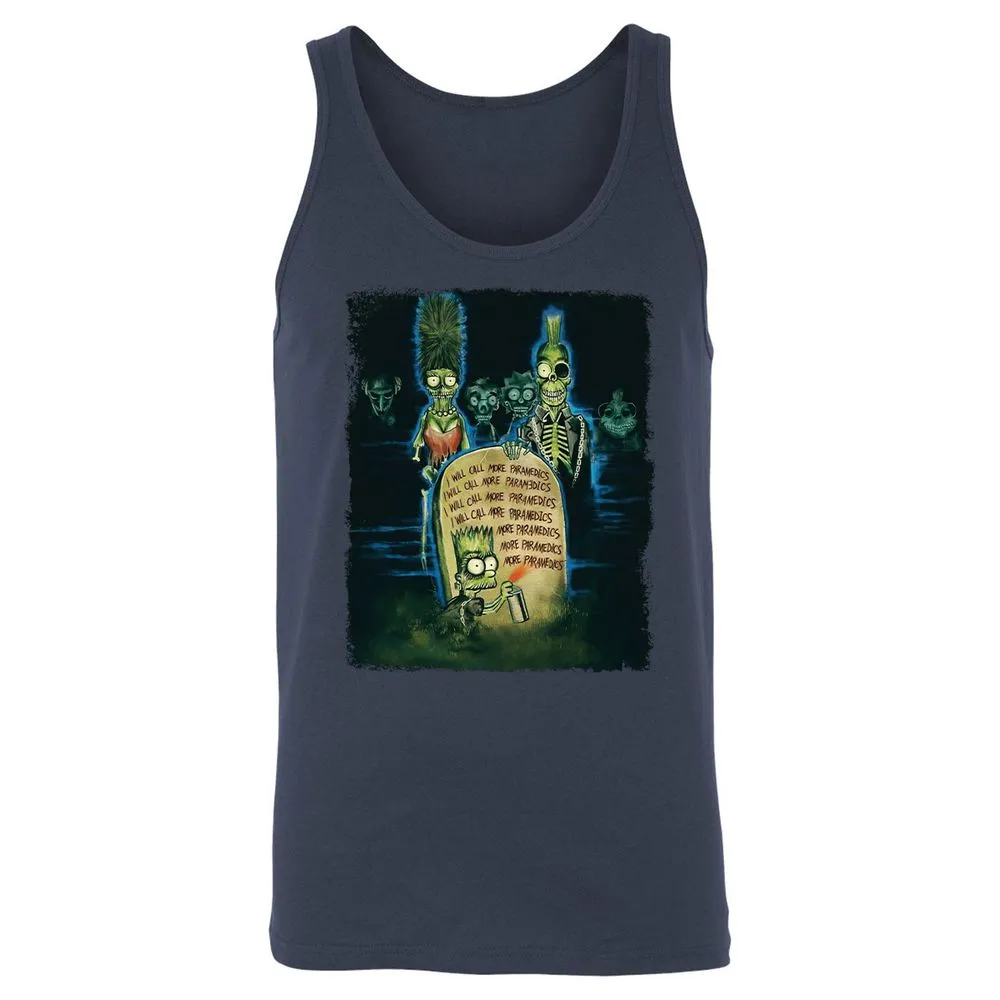 Unisex Jersey Tank - 4VD4MBH1 - Navy - 2