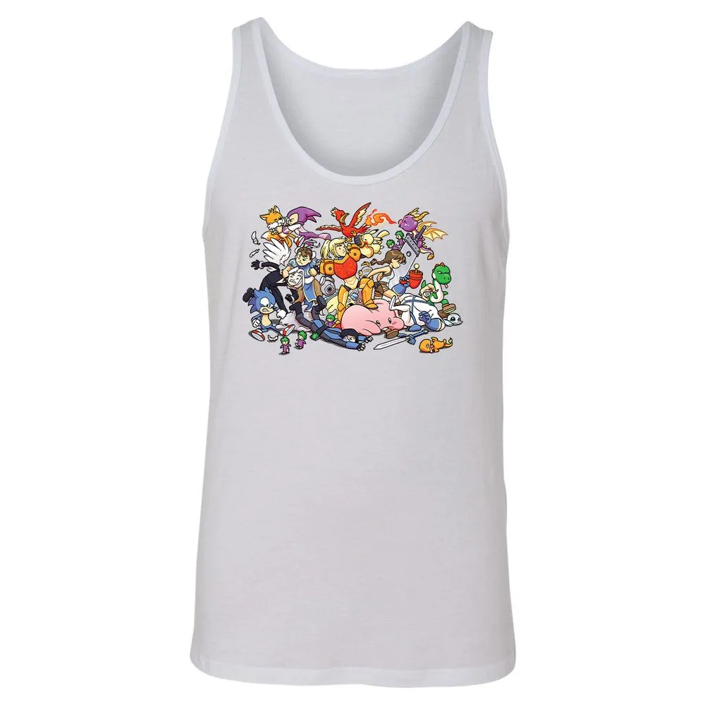 Unisex Jersey Tank - Y4UBG248 - White - 14
