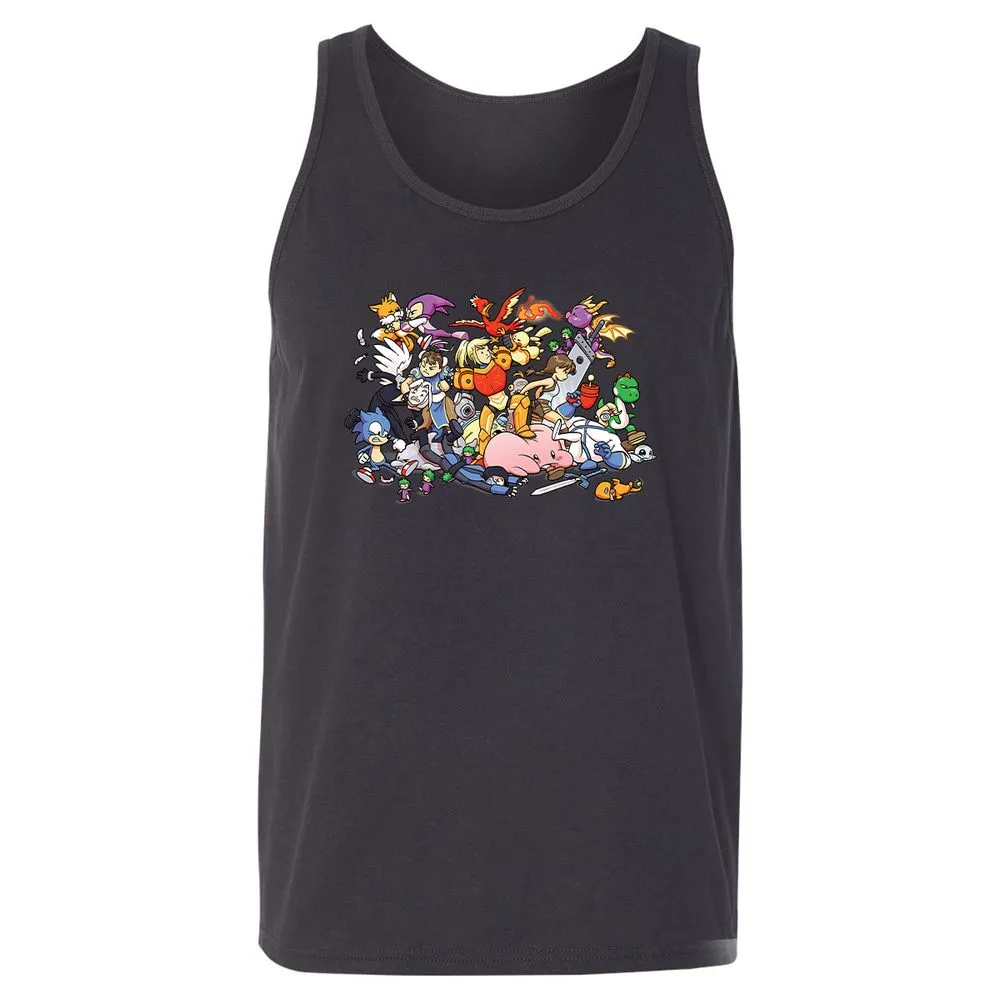 Unisex Jersey Tank - Y4UBG248 - Dark Grey - 7